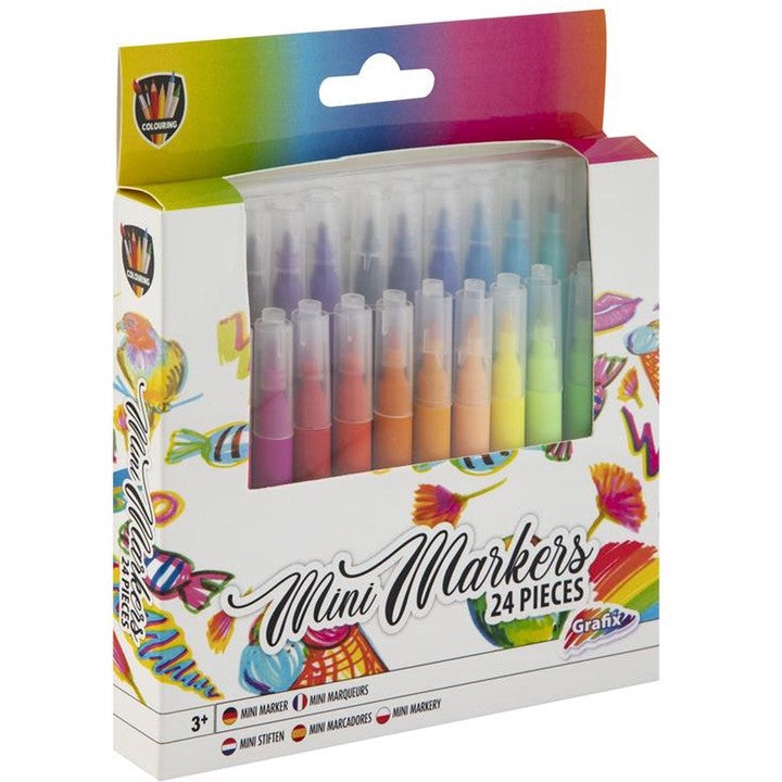 GRAFIX Mini markerji 24 kosov