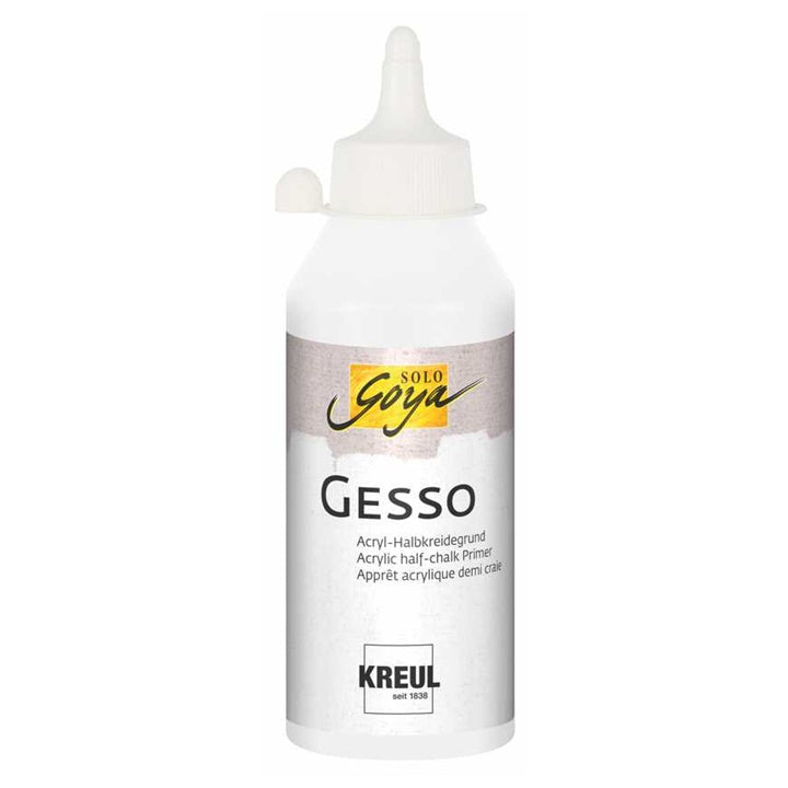 Grund Solo Goya Gesso Primer bel - KREUL | različne velikosti – pogled 2