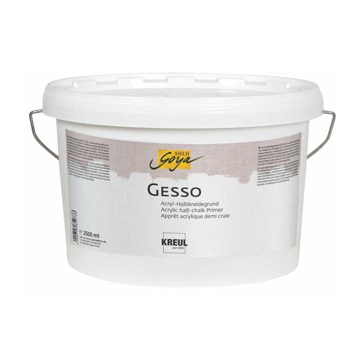 Grund Solo Goya Gesso Primer bel - KREUL | različne velikosti – pogled 4