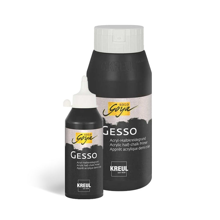 Grund Solo Goya Gesso Primer črn - KREUL | različne velikosti