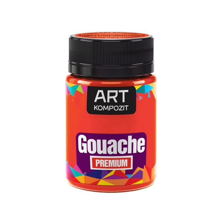 Premium ART Kompozit barva gvaš – kadmijeva svetlo rdeča