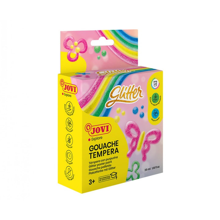 JOVI bleščeče tempera barve 4x35 ml