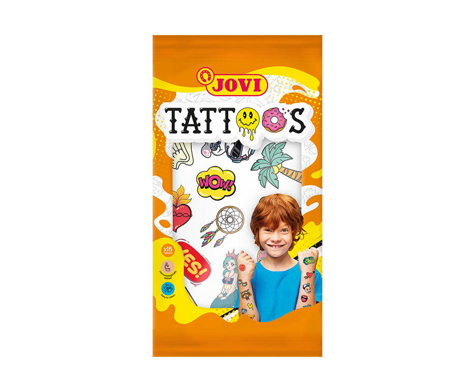 JOVI otroški tatuji display – 24 kosov