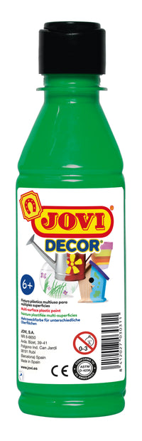 JOVI Jovidecor akrilna barva 250 ml – svetlo zelena