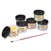 JOVI komplet akrilnih barv 6x35 ml + čopič – pogled 2