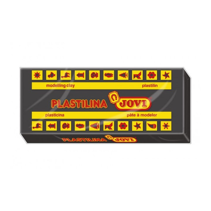 JOVI plastelin 150 g | različni odtenki - Črna
