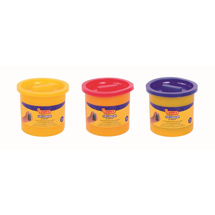 JOVI Plastelin v lončkih BLANDIVER 3 x 110 g – pogled 2