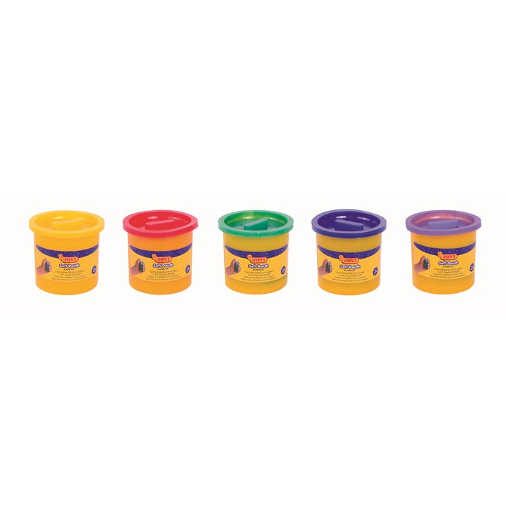 JOVI Plastelin v lončkih BLANDIVER 5 x 110 g – pogled 2