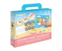 JOVI Play&Fun Kawaii set za slikanje s peskom – 12 kosov