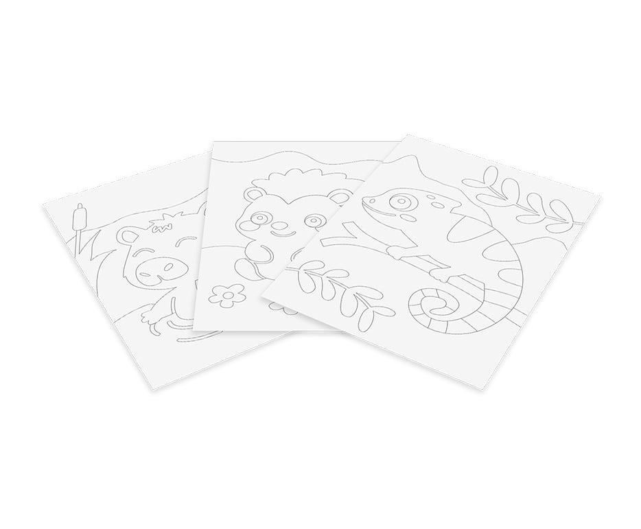 JOVI Play&Fun mini ustvarjalni set za slikanje s peskom – 9 delov