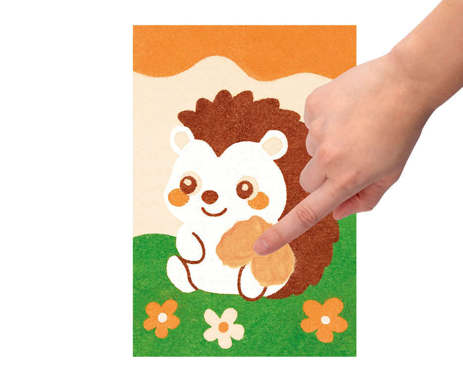JOVI Play&Fun mini ustvarjalni set za slikanje s peskom – 9 delov