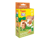 JOVI Play&Fun mini ustvarjalni set za slikanje s peskom – 9 delov – Živali