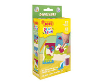 JOVI Play&Fun mini ustvarjalni set za slikanje s peskom – 9 delov – Dinozavri