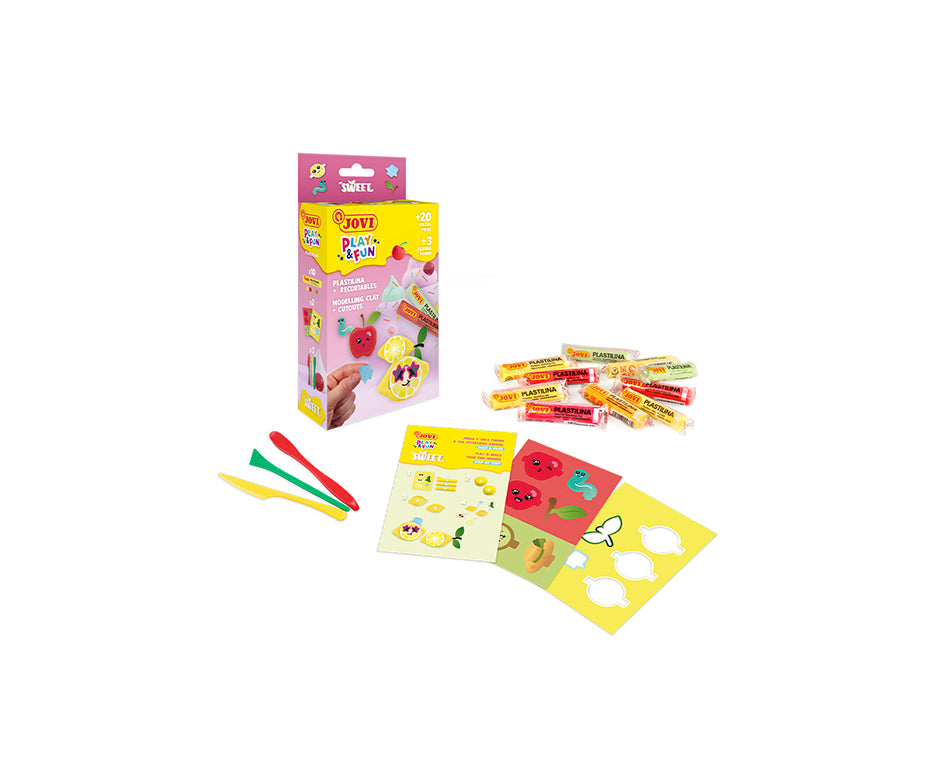 JOVI Play&Fun Mini set z naravnim plastelinom