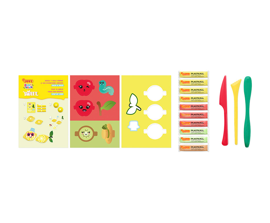 JOVI Play&Fun Mini set z naravnim plastelinom