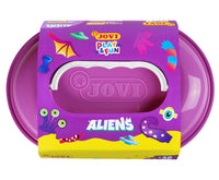JOVI Play&Fun naravni plastelin v kovčku Aliens - 50 kosov