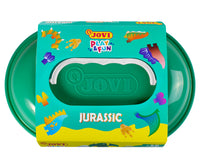 JOVI Play&Fun naravni plastelin v kovčku Jurassic – komplet s pripomočki