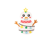 JOVI Play&Fun ustvarjalni set za slikanje s peskom Christmas Ornaments - 12 kos