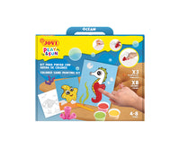 JOVI Play&Fun set za slikanje s peskom Ocean 12 kosov
