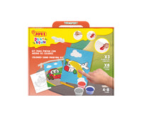 JOVI Play&Fun set za slikanje s peskom Transport 12 kosov