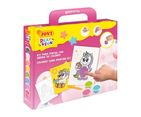 Set za slikanje s peskom JOVI Play&Fun Unicorns - 12 kosov