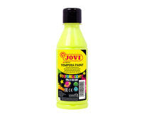 JOVI Premium neonska tempera barva 250 ml – rumena