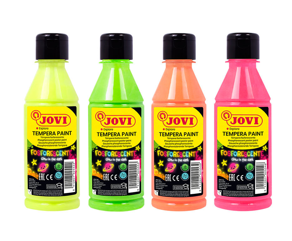 JOVI Premium neonska tempera barva 250 ml