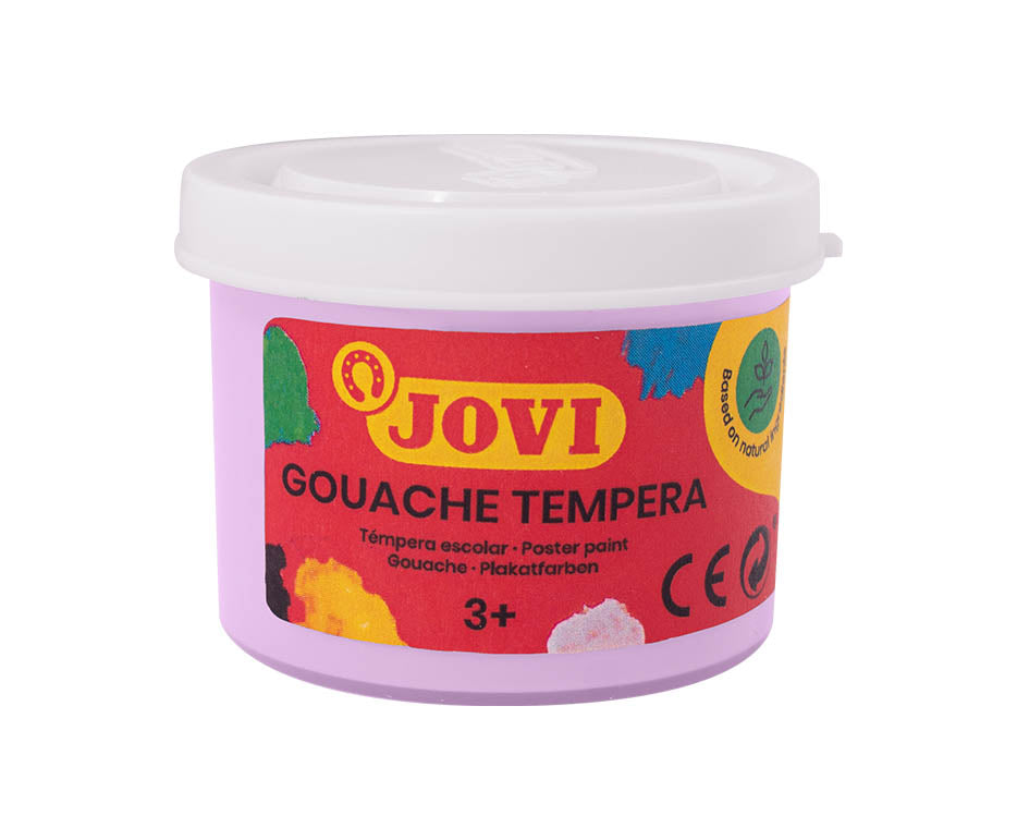JOVI Premium pastelne tempera barve 6 x 35 ml s čopičem