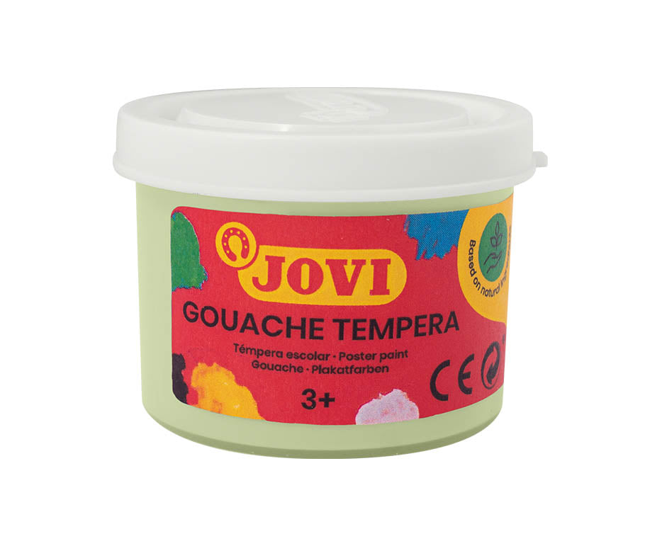 JOVI Premium pastelne tempera barve 6 x 35 ml s čopičem