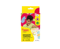 JOVI Premium pastelne tempera barve 6 x 35 ml s čopičem