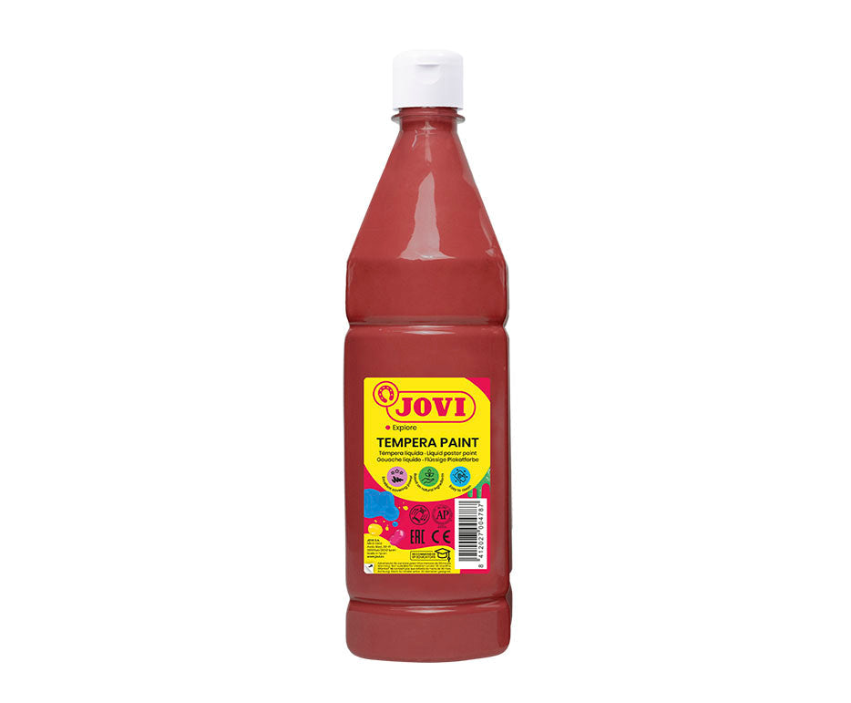 JOVI Premium tempera barva 1000 ml – rjava