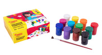 JOVI Premium tempera barve 12 x 15 ml s čopičem