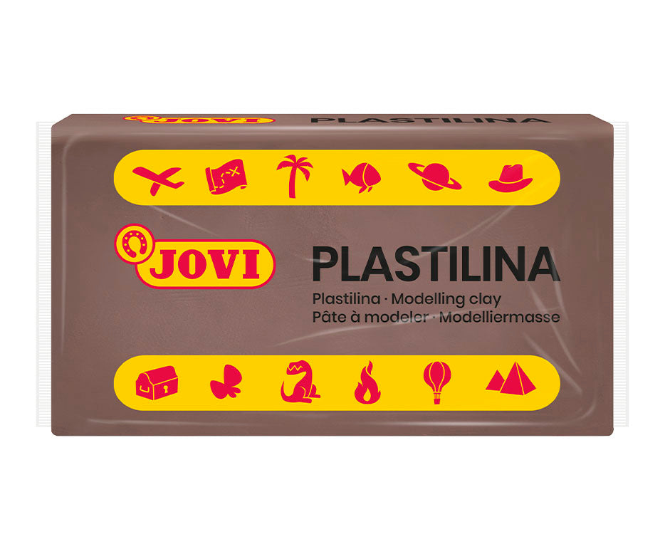 JOVI naravni plastelin kožni odtenki 18 x 50 g