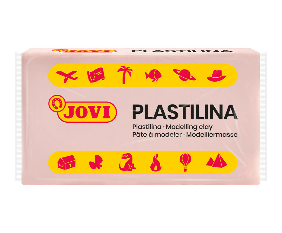 JOVI naravni plastelin kožni odtenki 18 x 50 g