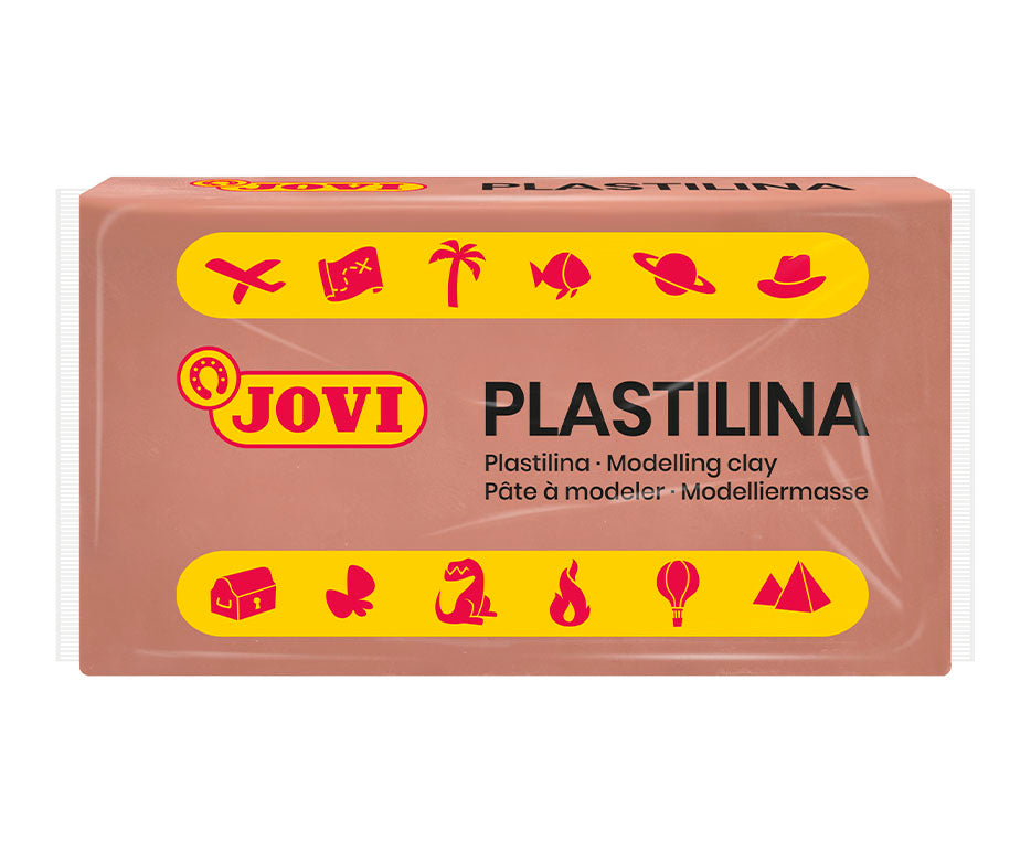 JOVI naravni plastelin kožni odtenki 18 x 50 g