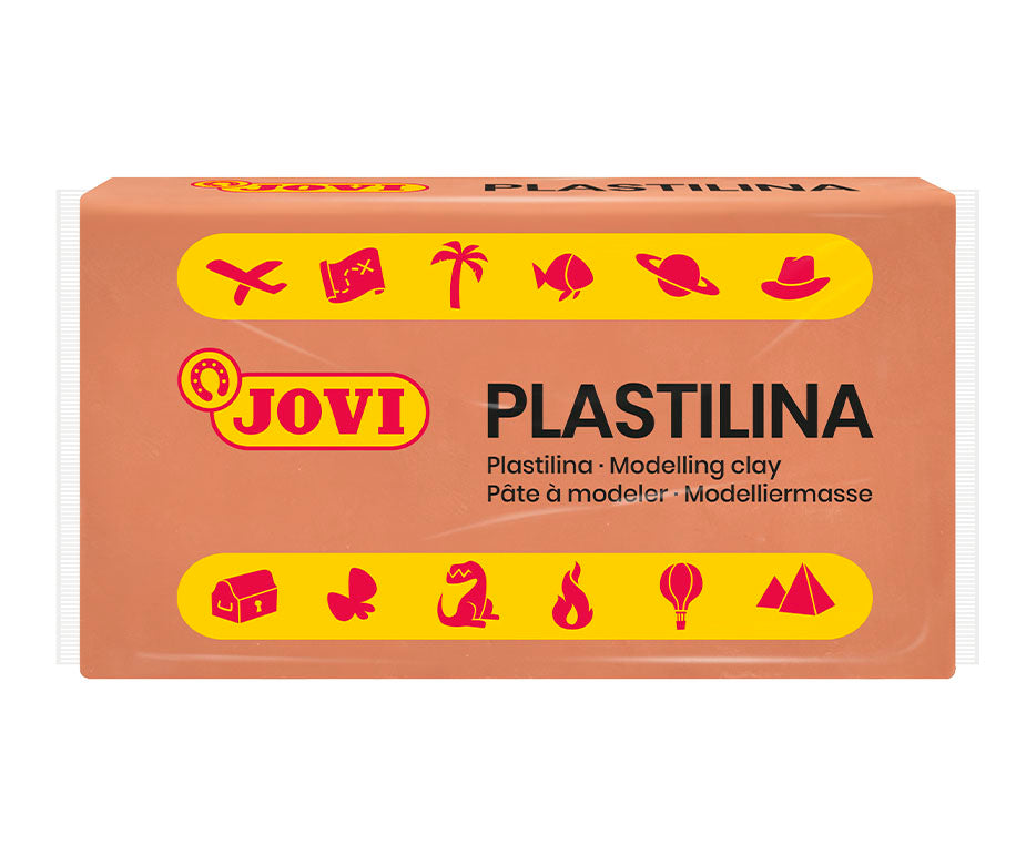 JOVI naravni plastelin kožni odtenki 18 x 50 g