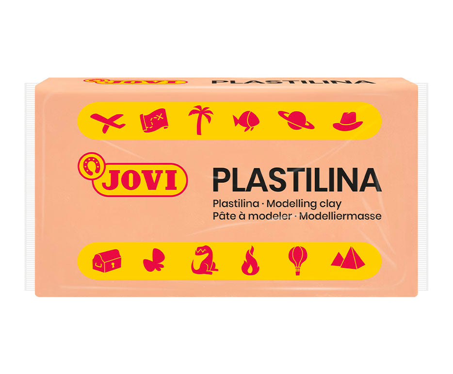 JOVI naravni plastelin kožni odtenki 18 x 50 g