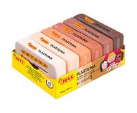 JOVI naravni plastelin kožni odtenki 6 x 50 g