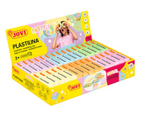 JOVI naravni plastelin pastelne barve 30 x 50 g