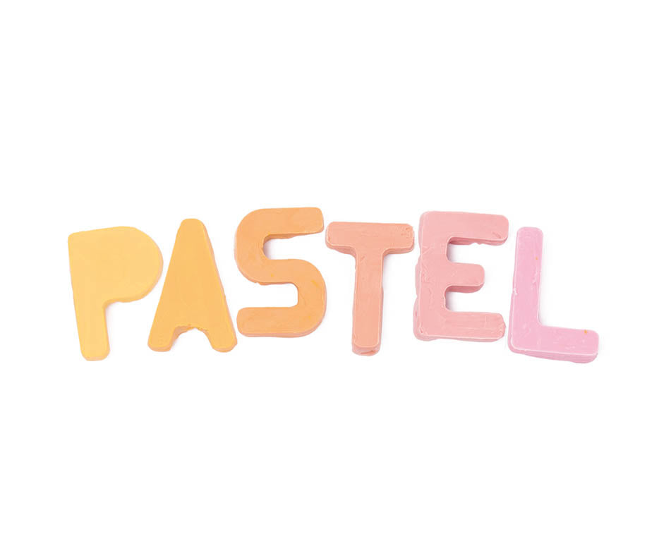 JOVI naravni plastelin v国土 pastel colors 6 x 15 g