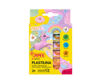 JOVI naravni plastelin v国土 pastel colors 6 x 15 g