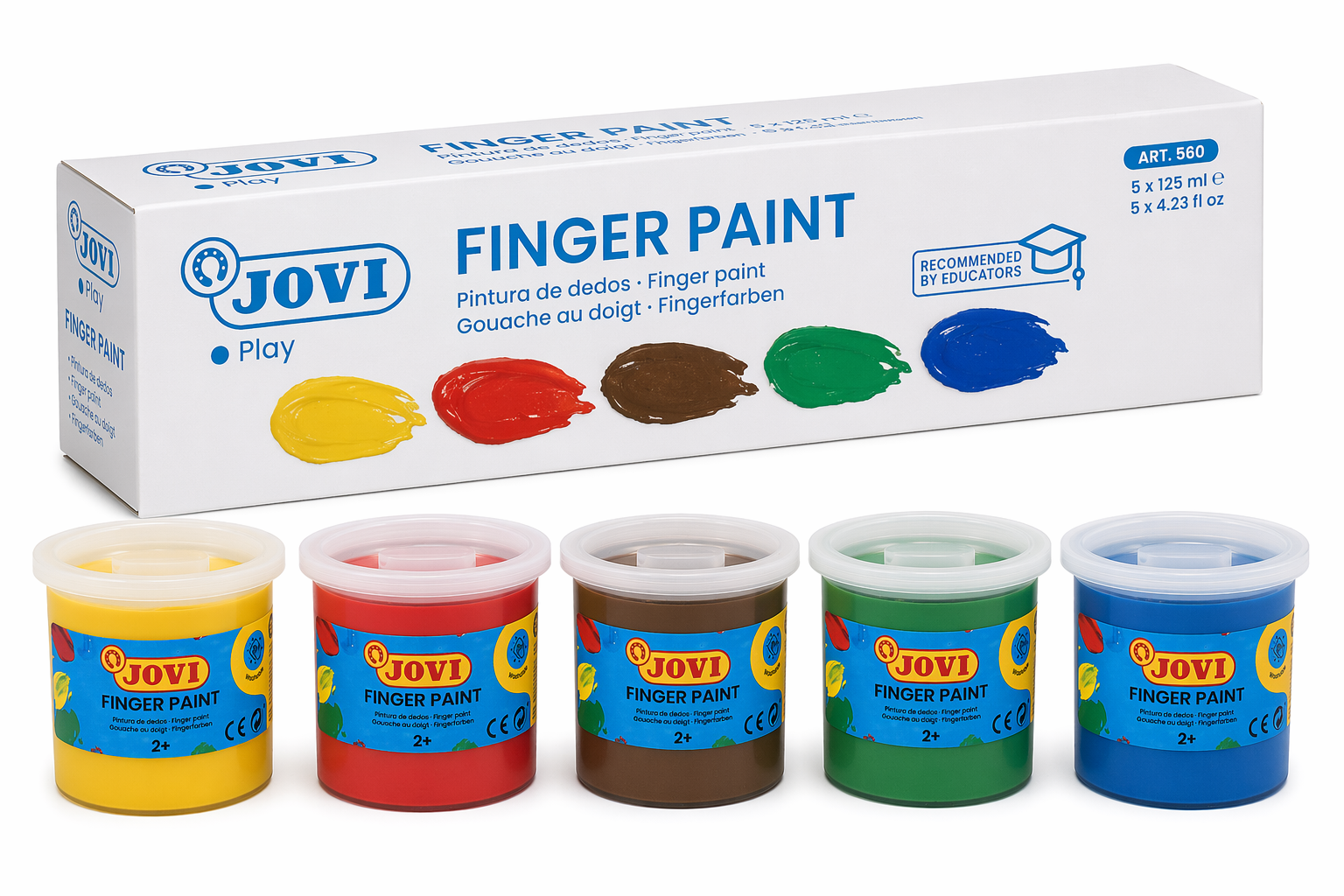 JOVI prstne barve 5 x 125 ml