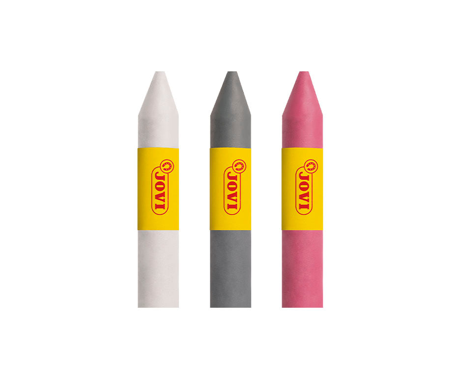 JOVI set barv za obraz v stiku 3 x 5,6 g - roza, srebrna in bela