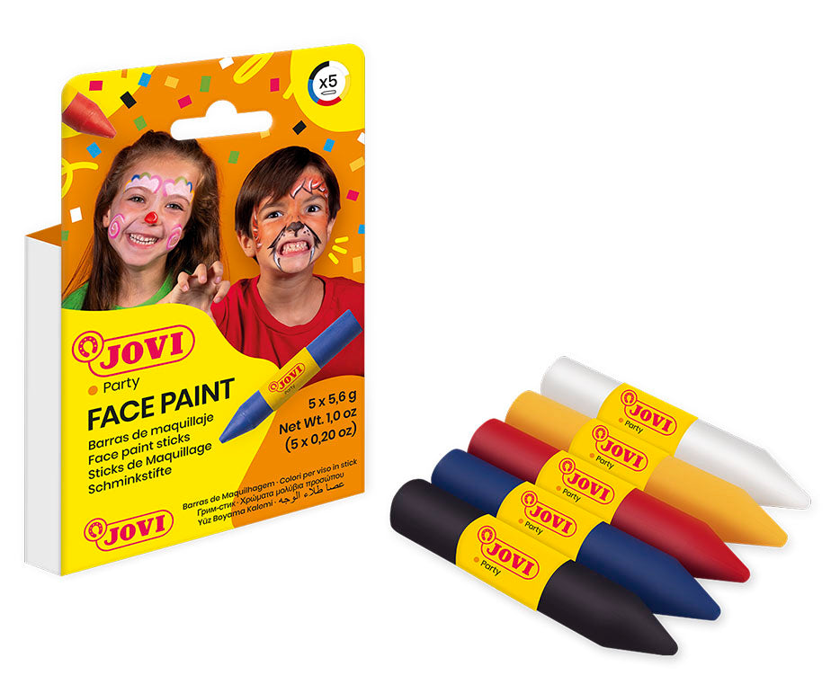 JOVI set barv za obraz v stiku 5 x 5,6 g