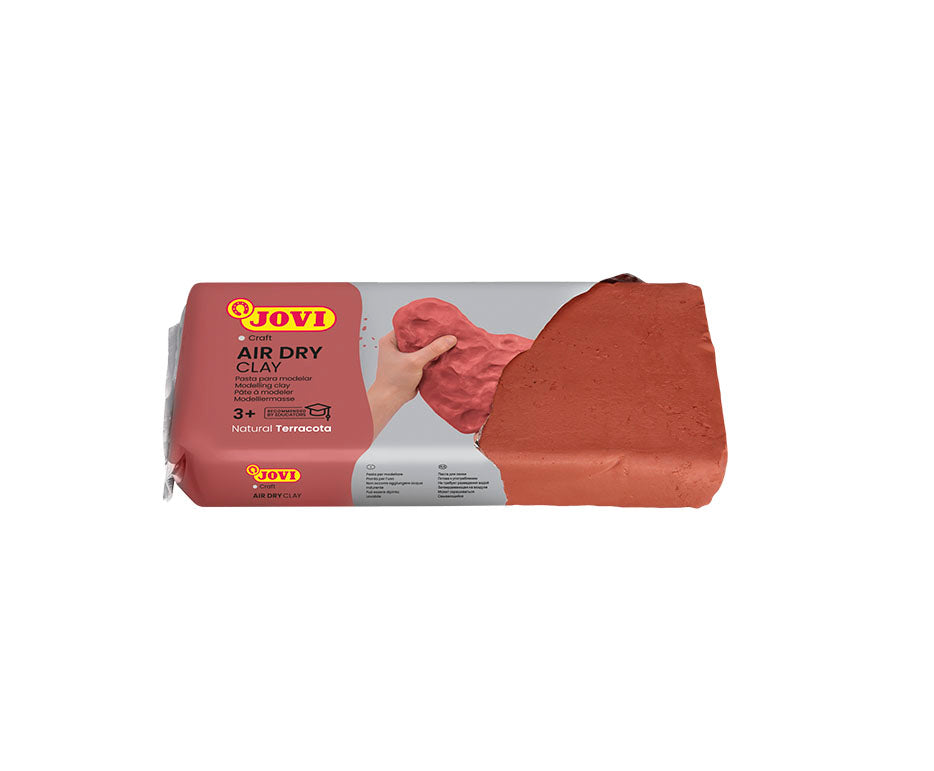 JOVI samotrdljiva modelirna masa, rjava, 250 g