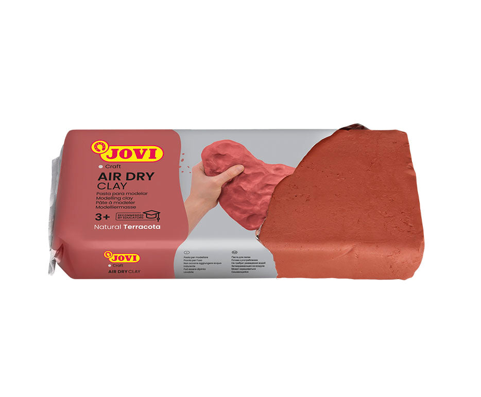 JOVI samoutrjevalna masa za modeliranje 1000 g rjava