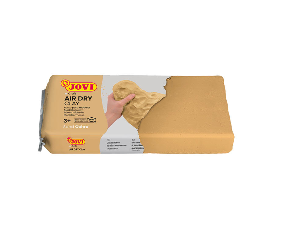 JOVI samoutrjevalna masa za modeliranje 500 g oker