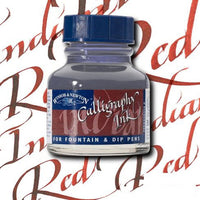 Kaligrafski tuš Winsor & Newton 30 ml – Silver