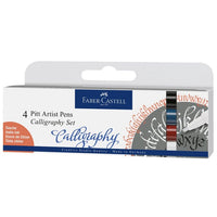 Kaligrafska peresa Faber-Castell Pitt / 4 izdelki