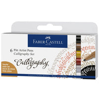 Kaligrafska peresa Faber-Castell Pitt - komplet 4 kosov — slika 1